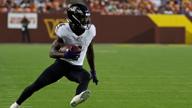 Baltimore Ravens wide receiver Zay Flowers